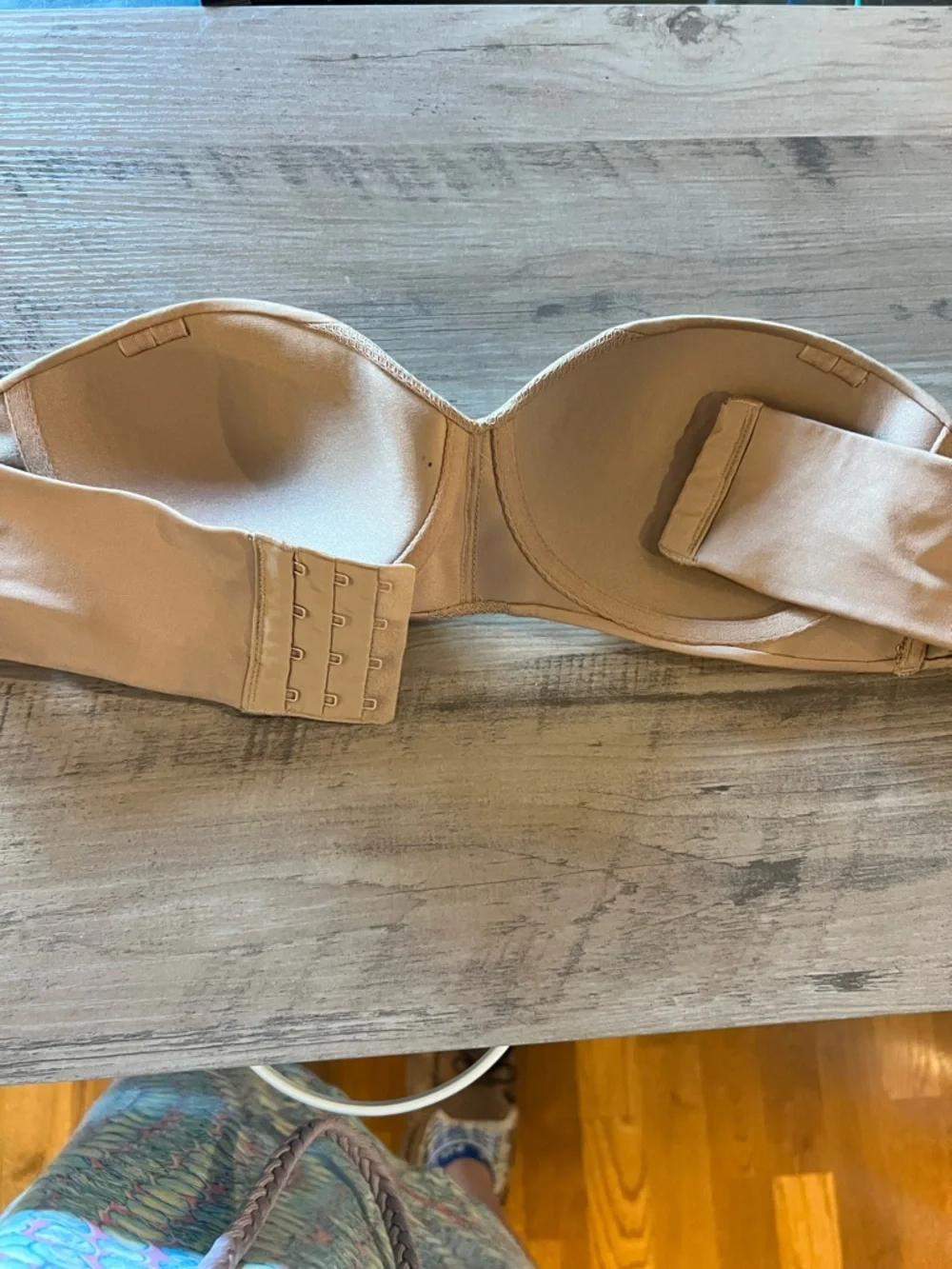 Maidenform Strapless Bandeau in Nude Beige